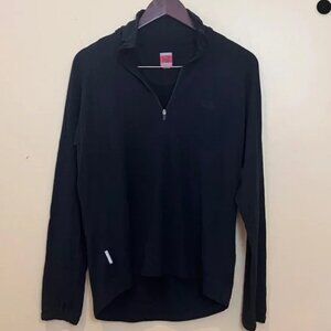 Icebreaker Merino 260 Quarter Zip Long Sleeve Shirt  - Men's Size Large - Black